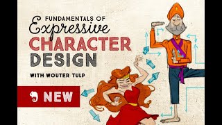 Trailer: Fundamentals of Expressive Character Design with Wouter Tulp