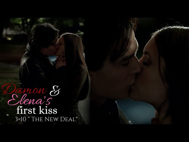 T/F: This is Damon and Elena's first kiss. - The TV Couples Trivia