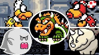 Super Mario World  All Bosses & Ending (No Damage)