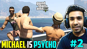 MICHAEL KILLED HIS DAUGHTER'S FRIENDS  | GTA V GAMEPLAY #2