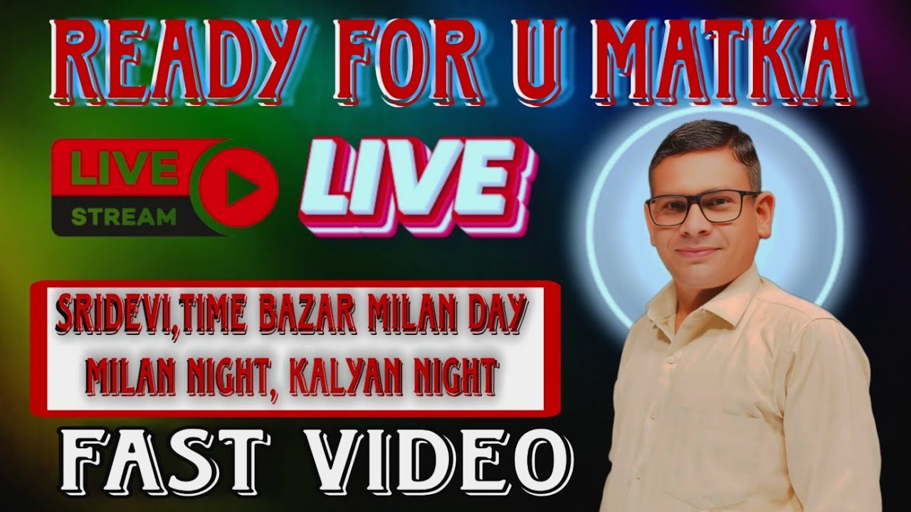 Matka Trick: Ready For U Matka Live Test Fast Video