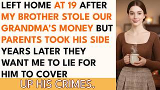Left Home At 19 After My Brother Stole Our Grandmother's Money But Parents Covered For Him, Years ..