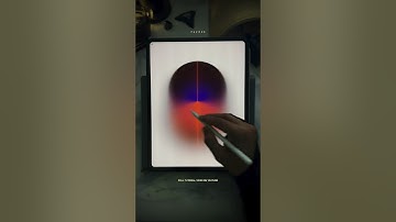 Procreate Gradient Full tutorial on my YouTube Channel. #liquify