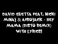 David Guetta Hey Mama Trap Remix Lyrics!