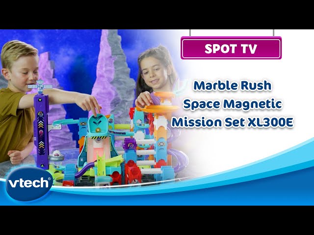 VTech - Circuit à billes magnétique - Marble Rush - Space Magnetic Mission  Set XL300E