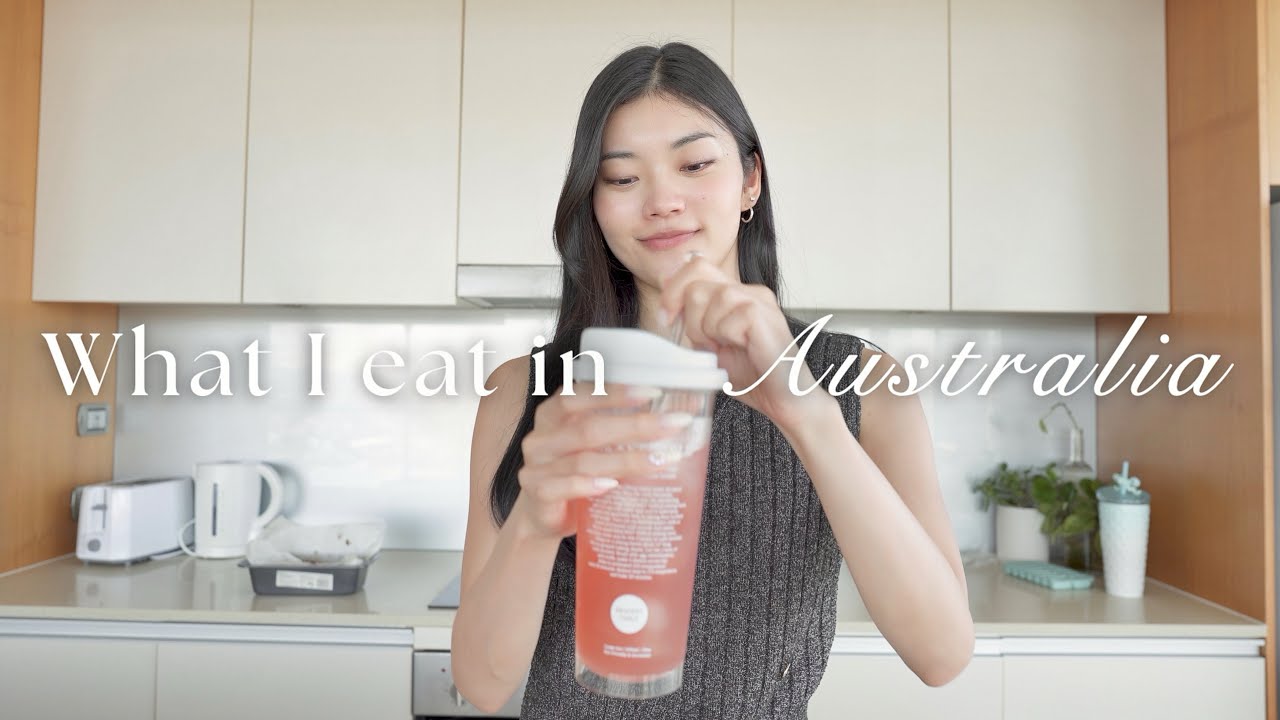 Диетический видеоблог Что я ем в течение дня, чтобы оставаться в форме и повседневная жизнь в Австра