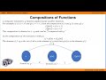 Section 1.8 Combination of Functions