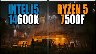 i5 14600K vs 7500F Benchmarks - Tested in 15 Games and Applications