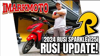 2024 RUSI Sparkle 125i Red #iMarkMoto