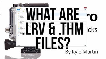 What are .LRV and .THM Files for?