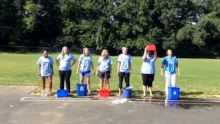 Rock View ES grade 1 team completes their ALS Ice Bucket Challenge AND challenges the grade 2 team!