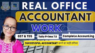 ACCOUNTANT, GST, TDS, TALLY PRIME FULL COURSE | Practical Accounting Step-by-Step | #accountant