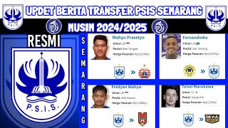 UPDET RESMI‼️ BERITA TRANSFER PSIS SEMARANG MUSIM 2024/2025 - PEMAIN BARU PSIS - KABAR PSIS - PSIS