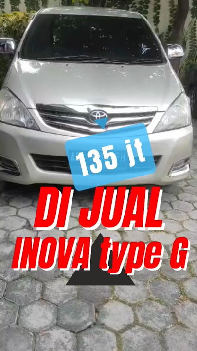 #inova #jualinova #inovasecond #inova maticdijual #inovamaticdijual #jualmobilsecond #jualmobilsolo