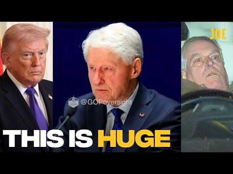 WATCH: Bill Clinton GRILLED in Epstein Files hearing