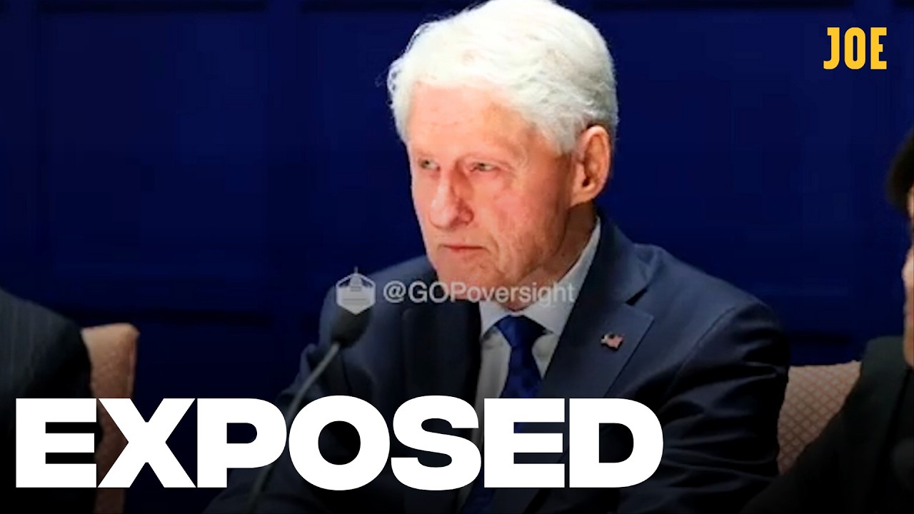 WATCH: Bill Clinton EXPOSES Donald Trump and Prince Andrew in Epstein Files grilling