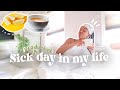 vlog | productive sick day in my life 🤧 + how I get better