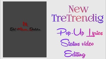 Pop-Up Light Text Lyrics video editing |Alight Motion Editing | Alight Motion Preset