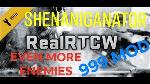 RealRTCW 4.0 999 MOD Full Walkthrough + All Secrets Areas And Gold