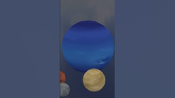 Bouncing Planets | Solar System Size Comparison in 3D Animation