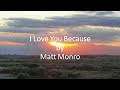 Matt Monro I Love You Because mp3