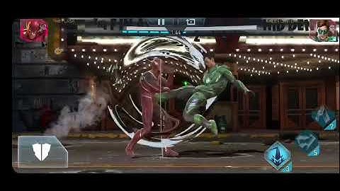 INJUSTICE 2 | How to defeat green lantern in story mode CHAPTER 4 FLASH