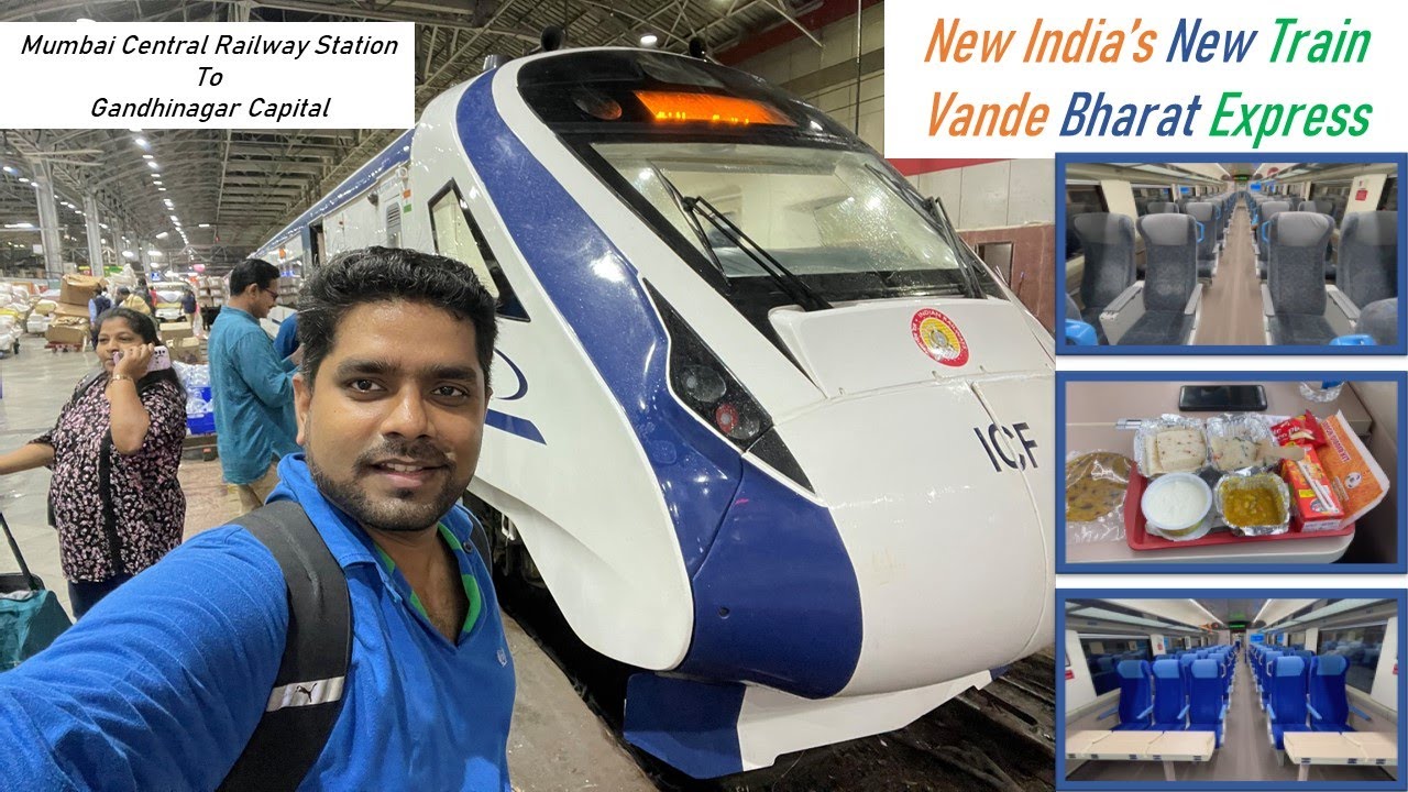 20901 VANDE BHARAT EXPRESS Mumbai Central To Surat India By New 20901-vande-bharat-express-mumbai-central-to-surat-india-by-new