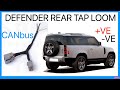 Land Rover Defender L663 Rear Pass Through Tap Loom - Power +/- &amp; CANbus signals