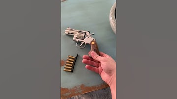 Colt Python 3 inch 357 mag deer hollow grips