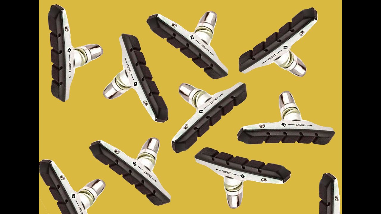 Скрип ободных тормозов. Колодки Clarks SP513. - YouTube