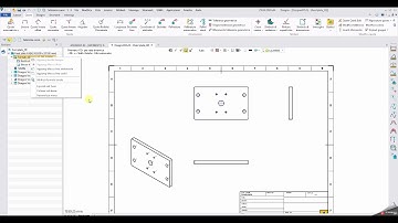 ZW3D - Auto drafting