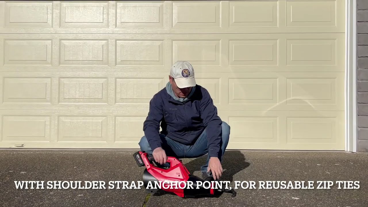 Car Drying Short Nozzle with shoulder strap anchor point, for