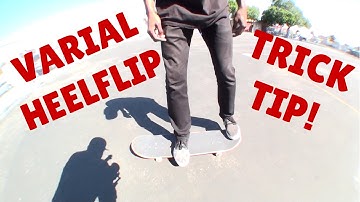 Varial Heelflip Trick Tip With Ashton Kelley