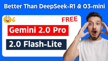 Gemini 2.0 Pro & Flash Lite : This is THE BEST GEMINI MODEL YET | DOES IT BEAT DEEPSEEK-R1 & O3?