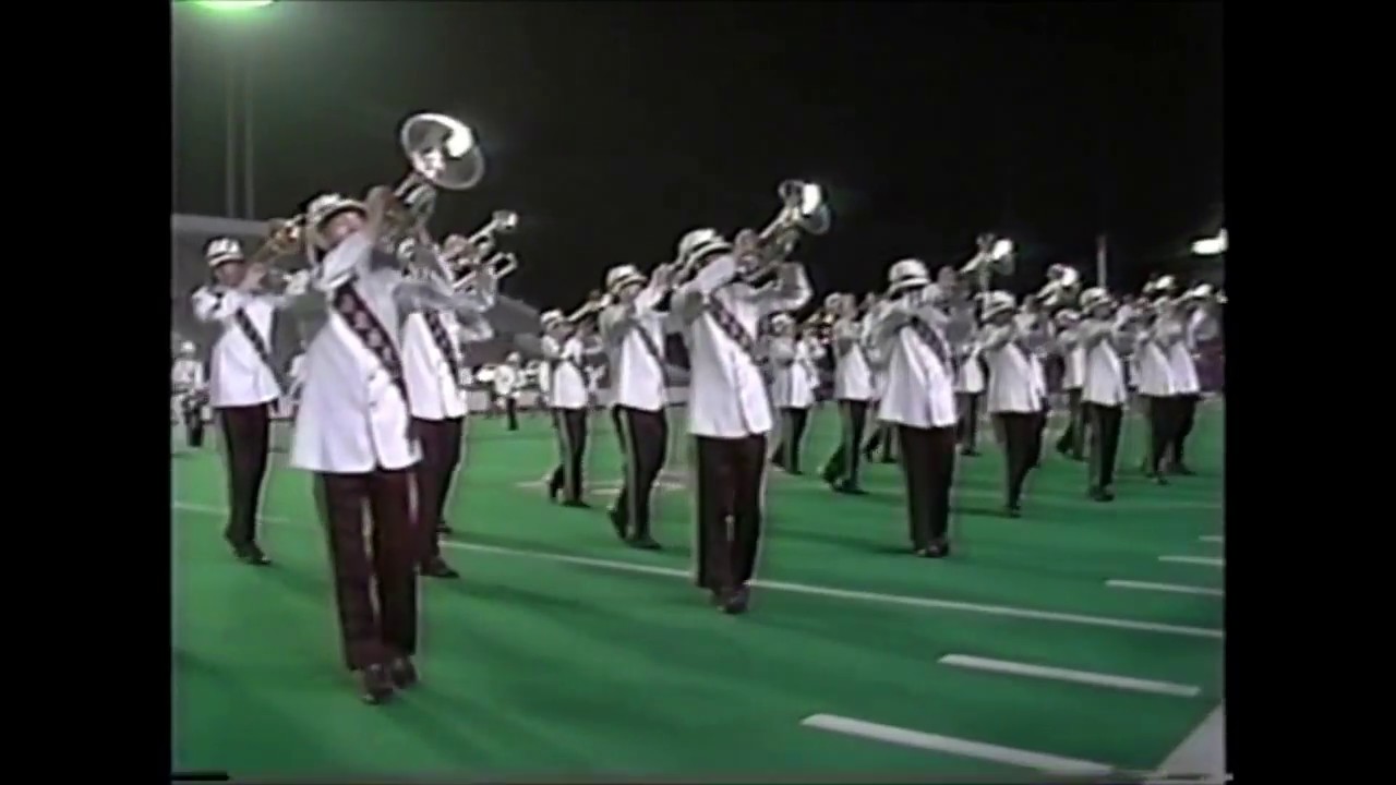 San Antonio Marshall High School Band 1989 UIL 5A State Marching