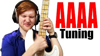 Bass Solo In Aaaa Tuning