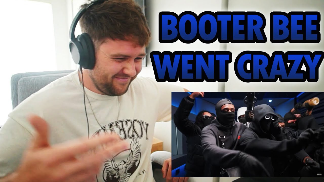 HE JUST DOSENT GIVE A F**K! Booter Bee - Plugged In REACTION