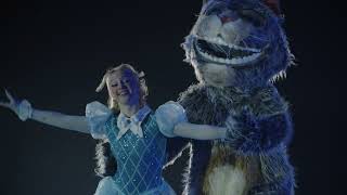 Beautiful Alice. Alice in Wonderland on ice. ICE VISION SHOW