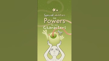 special ability and power ideas for your characters, part 38 🐸 #oc #originalcharacter #art #ocs