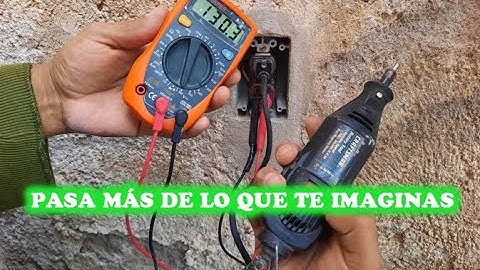 Tomacorriente Marca Voltaje Pero Los Aparatos No Funcionan