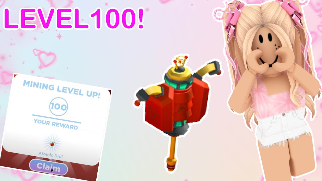 I hit level 100 Mining in Overlook Bay!