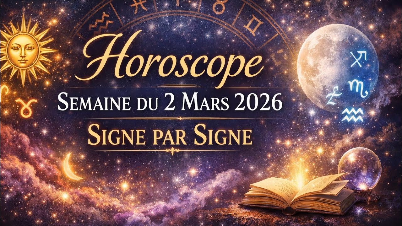 Horoscope Semaine du 2 Mars 2026 Signe par Signe 