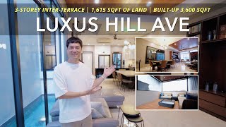 Luxus Hill Avenue 3-Storey Inter-Terrace For Sale - Singapore Landed Property | Vincent Lim