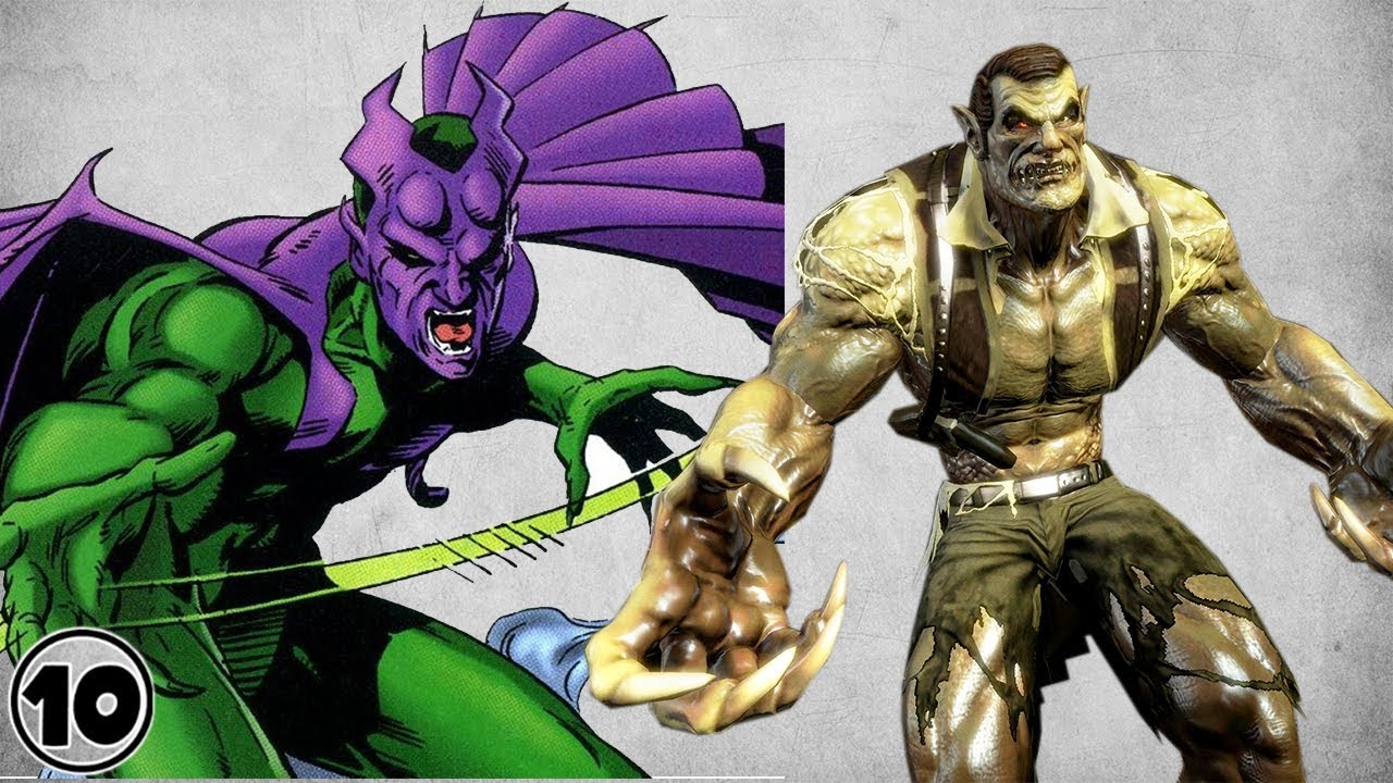 top 10 alternate versions of the green goblin youtube