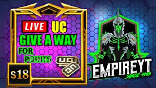 PUBG LIVE🔴 UC giveaway | No Gpay spread love 💙 | iPad 8th gen #EMPIREYT screenshot 3
