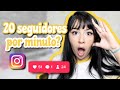 SEGUIDORES NO INSTAGRAM DE GRAÇA SEM APP | Testando as TÉCNICAS das BLOGUEIRAS