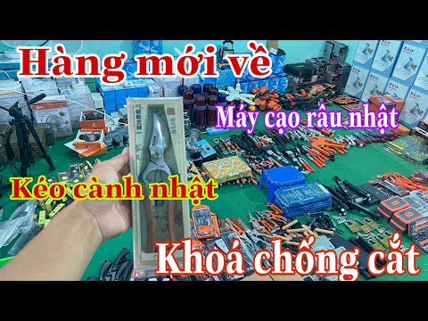 Video Hàng bãi nhật giá rẻ, khóa chống cắt đức, ô rù nhật,... - youtube