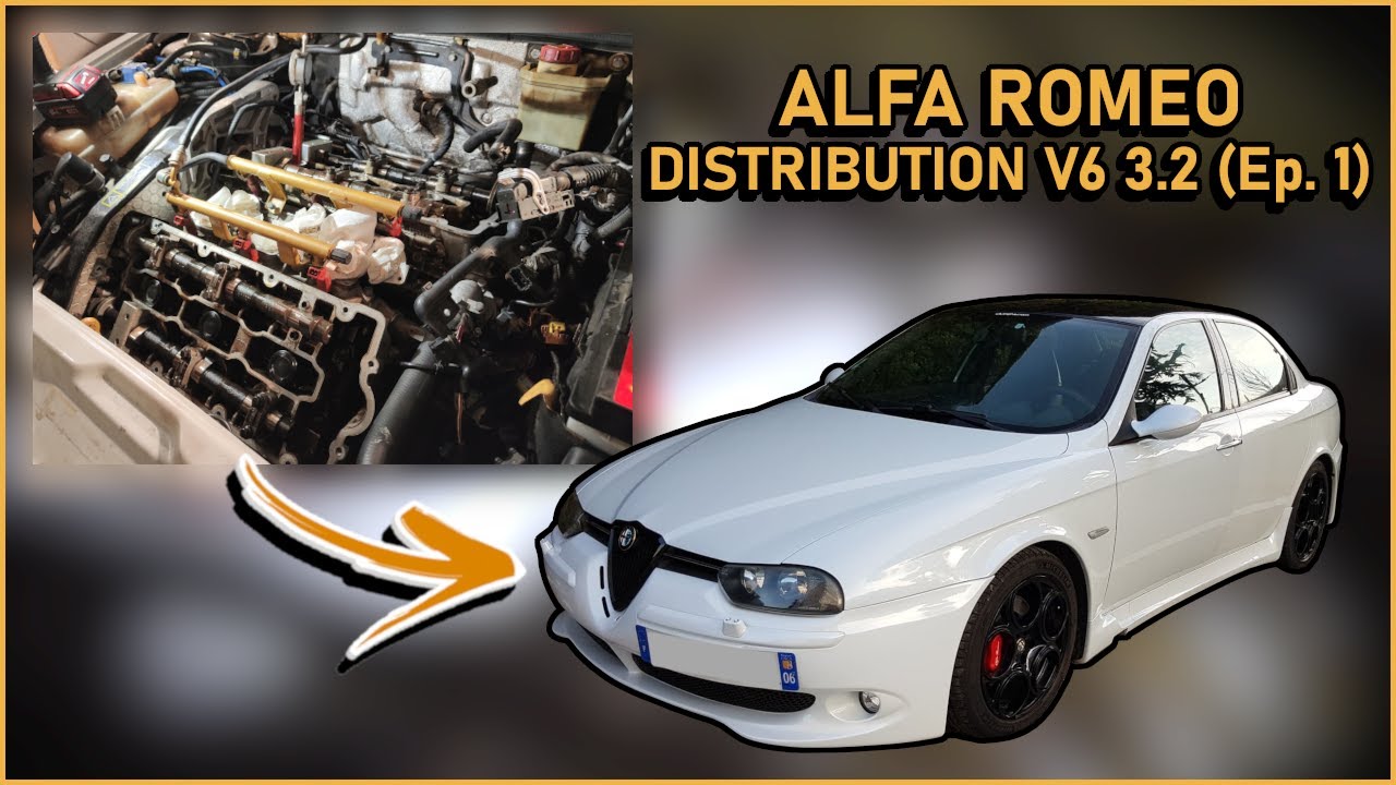 Que les galères commencent ! Ep. 1 Distribution du V6 3.2 d'Alfa Romeo 156  GTA