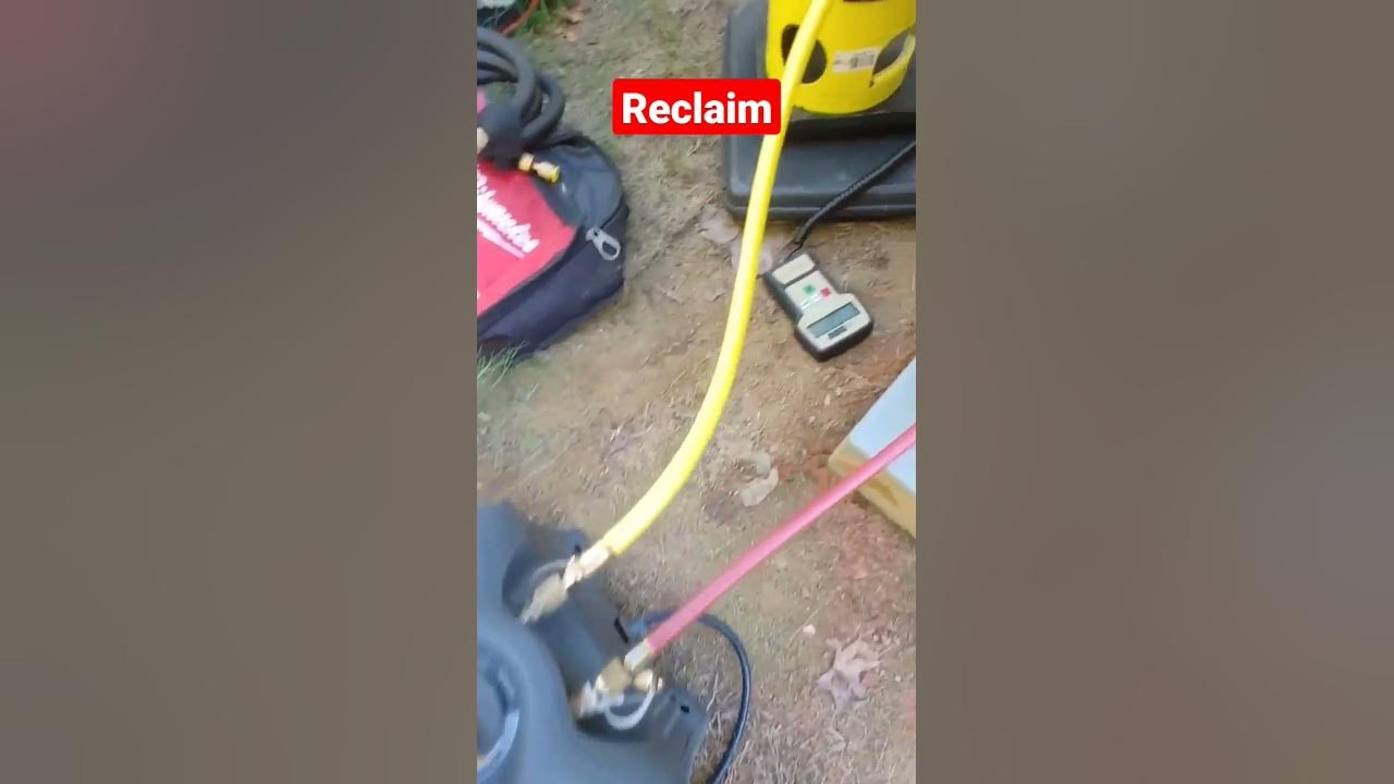 HVAC Refrigerant Leak Repair in 60 Seconds Step By Step Repair