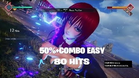 JUMP FORCE-CUSTOM CHARACTERS ARE INSANE 80 HIT COMBO TUTORIAL EASY AND QUICK!
